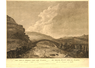 The Great Bridge over the Taaffe in South Wales