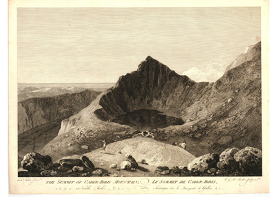 The Summit of Cader Idris Mountain