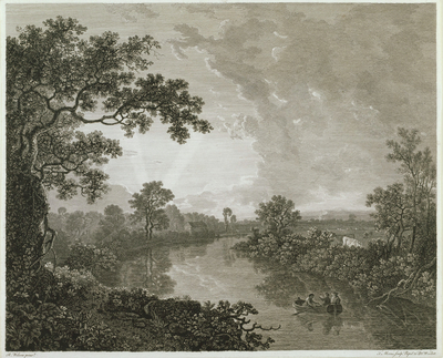 The Banks of the River Dee near Eaton, Cheshire