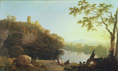 A Summer Evening River View ('On the Arno'- IV) 
