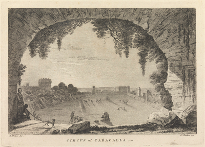 Circus of Caracalla (from Twelve Original Views in Italy)