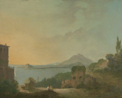 Cicero's Villa and the Gulf of Pozzuoli (The Bay of Baiae from…