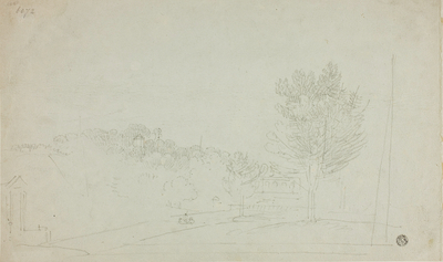 Study for Wilton House: Temple Copse and Stables