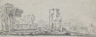 Ruins in  a Landscape