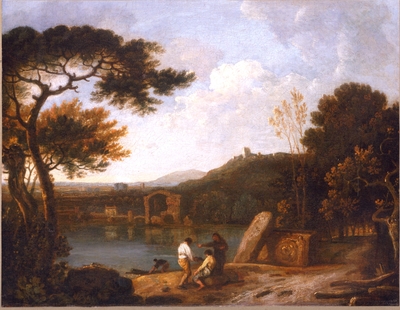 Lake Avernus - I
(Lake Avernus with the Temple of Apollo in the…