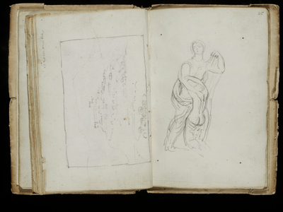Studies and Designs done in Rome in the Year 1752, p. 35: Niobe