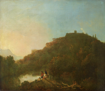 Landscape with Castle and Lake