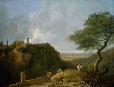Tivoli: The Temple of the Sibyl and the Campagna