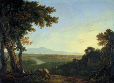 Rome from the Villa Madama (Distant View of Rome from Monte Mario)